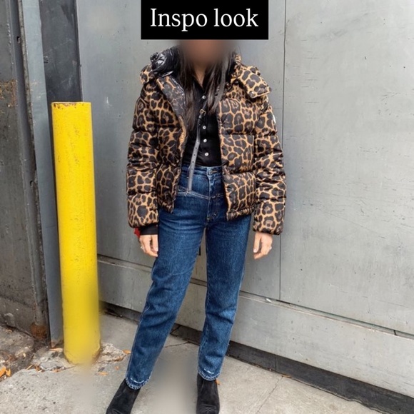 Cropped Animal Print Jacket - Picture 4 of 4